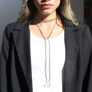 eterna long dress black