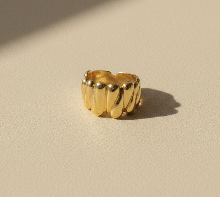 anillo dorado